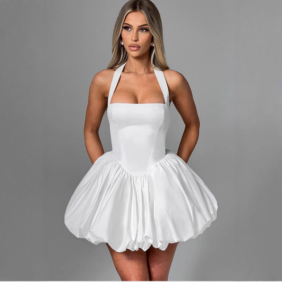 Heidi | Playful Womens Polka Dot Prom Mini Dress