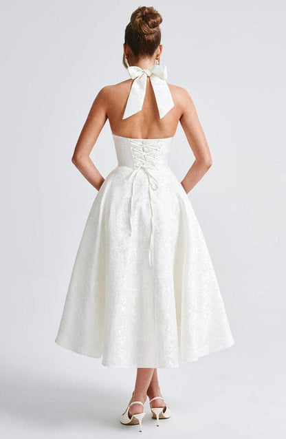 Imogen | Women's Wedding Guest Sleeveless A-Line Dress