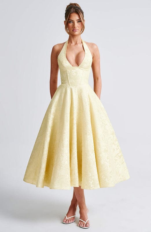 Imogen | Women's Wedding Guest Sleeveless A-Line Dress