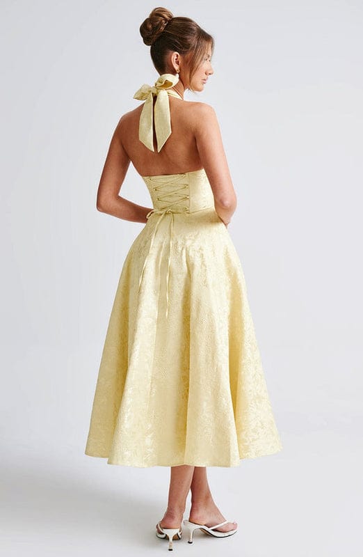 Imogen | Women's Wedding Guest Sleeveless A-Line Dress
