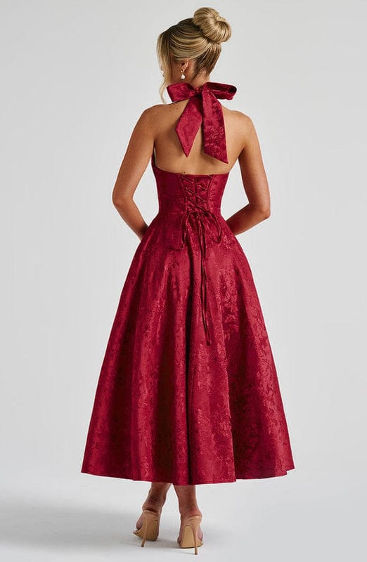 Imogen | Women's Wedding Guest Sleeveless A-Line Dress