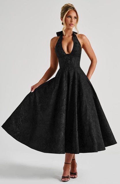 Imogen | Women's Wedding Guest Sleeveless A-Line Dress