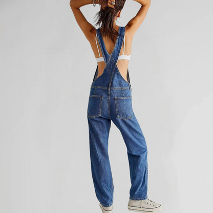 Isabella | Stylish Women's Denim Dungarees