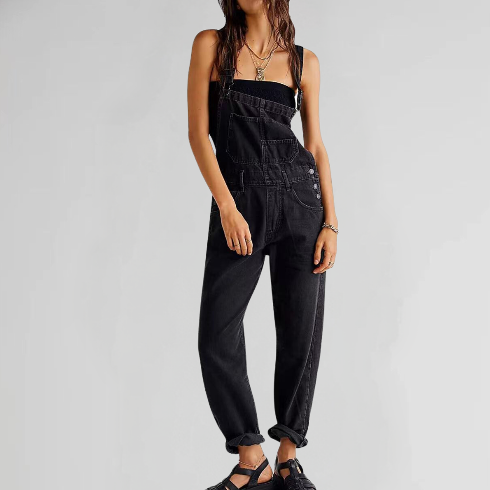 Isabella | Stylish Women's Denim Dungarees