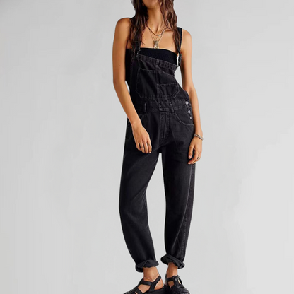 Isabella | Stylish Women's Denim Dungarees