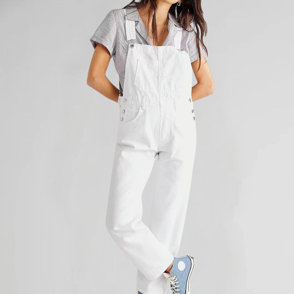 Isabella | Stylish Women's Denim Dungarees