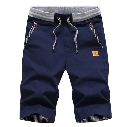 Jasper | Men Casual Summer Shorts Cotton Drawstring