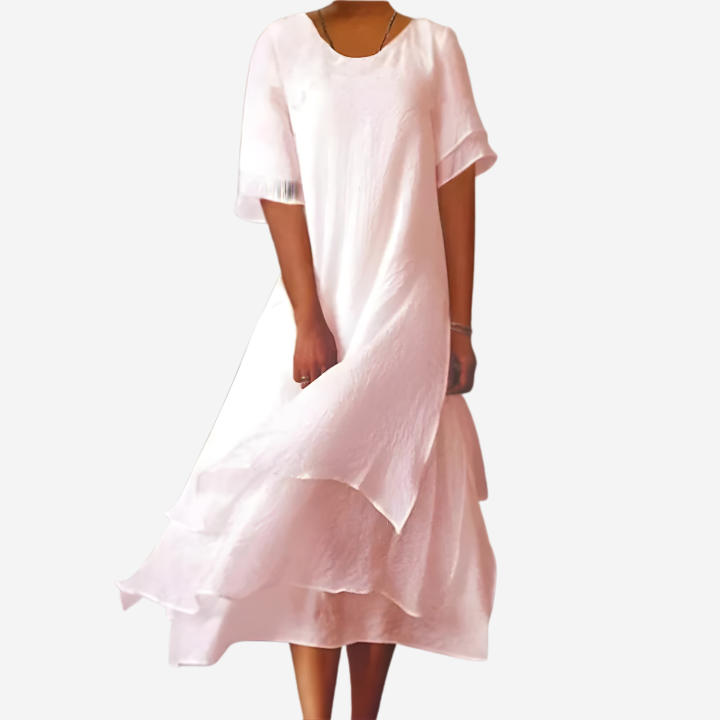 Lyra | Women Flowing Midi Dress Relaxed Fit