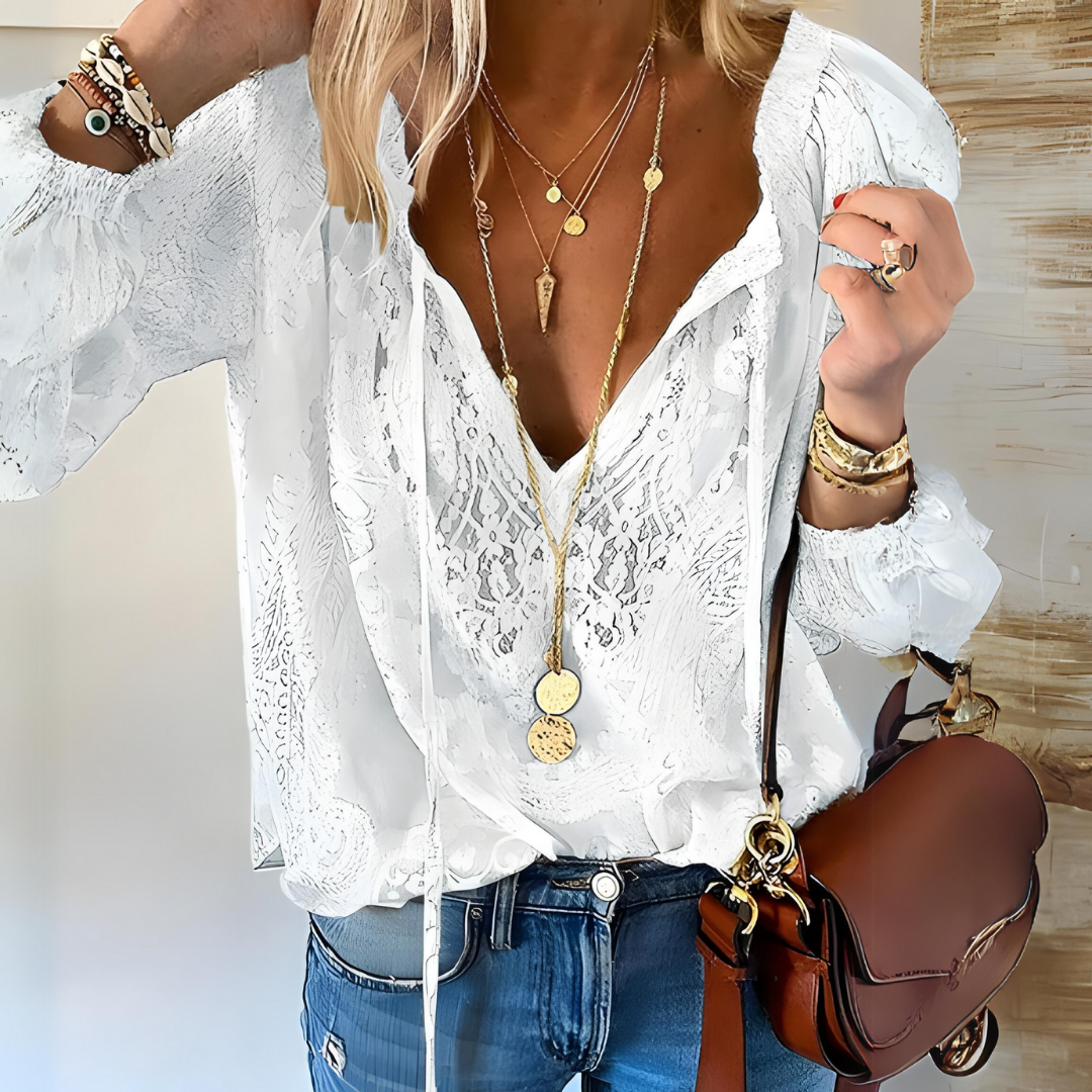 Margot | Elegant Women's Boho Blouse