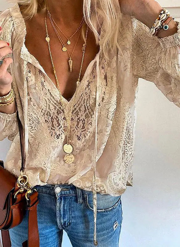 Margot | Elegant Women's Boho Blouse