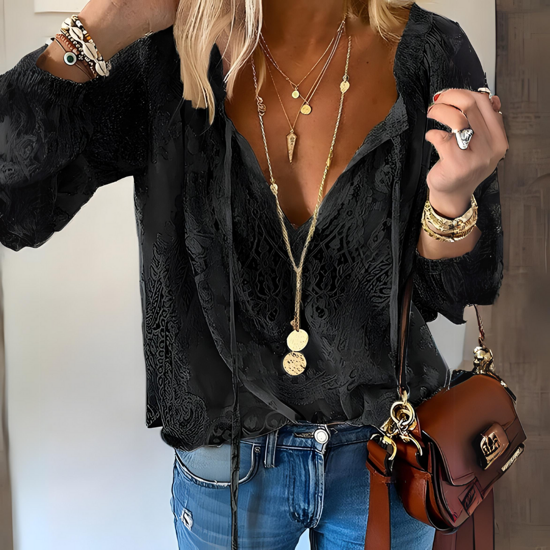 Margot | Elegant Women's Boho Blouse