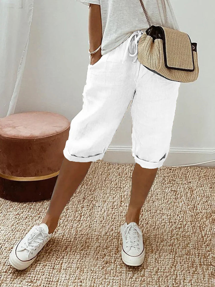 Mila | Women Summer Shorts Drawstring Casual