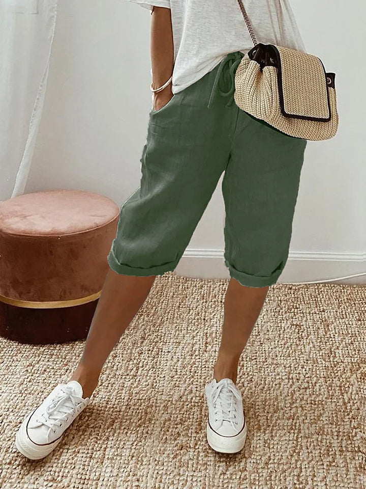Mila | Women Summer Shorts Drawstring Casual
