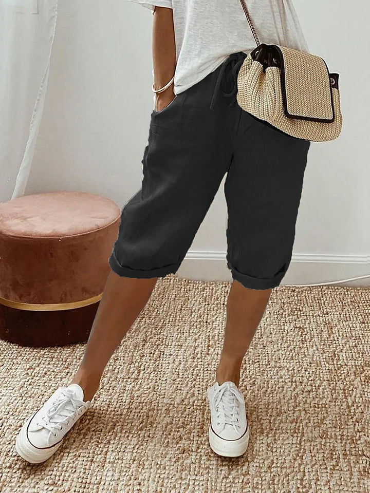 Mila | Women Summer Shorts Drawstring Casual