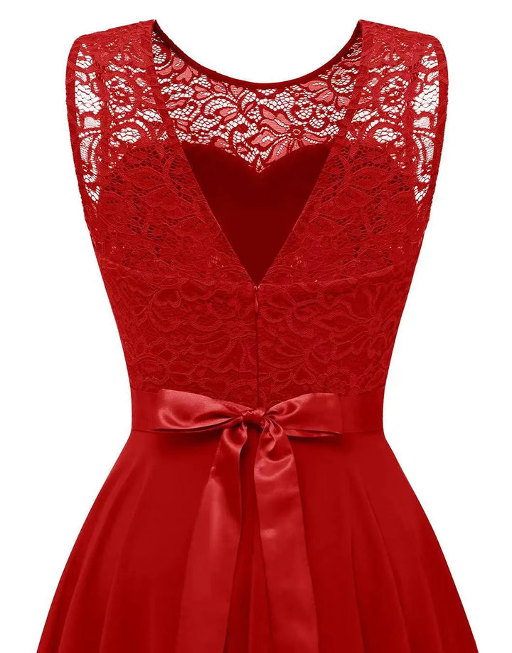 Penelope | Elegant Women's Wedding Guest High Low Dress