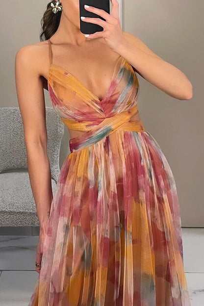 Rosalind | Women Elegant Floral Maxi Dress