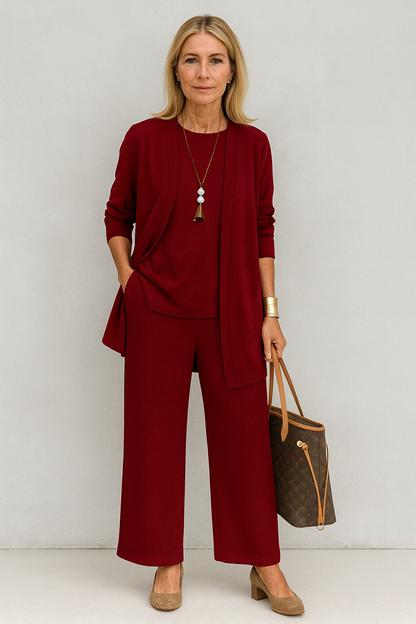 Rowena | Women's Co Ord Set Elegant Tailored 3 Piece