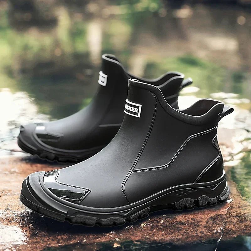 Saskia | Women's Waterproof Slip-On Ankle Rain Boots