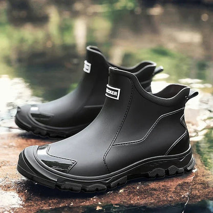 Saskia | Women's Waterproof Slip-On Ankle Rain Boots