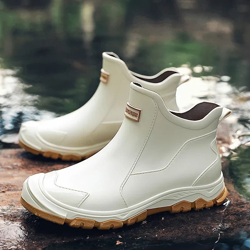 Saskia | Women's Waterproof Slip-On Ankle Rain Boots