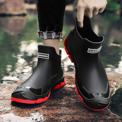 Saskia | Women's Waterproof Slip-On Ankle Rain Boots