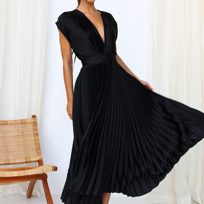 Seraphina | Elegant Women's Sleeveless A Line Maxi Summer Dress
