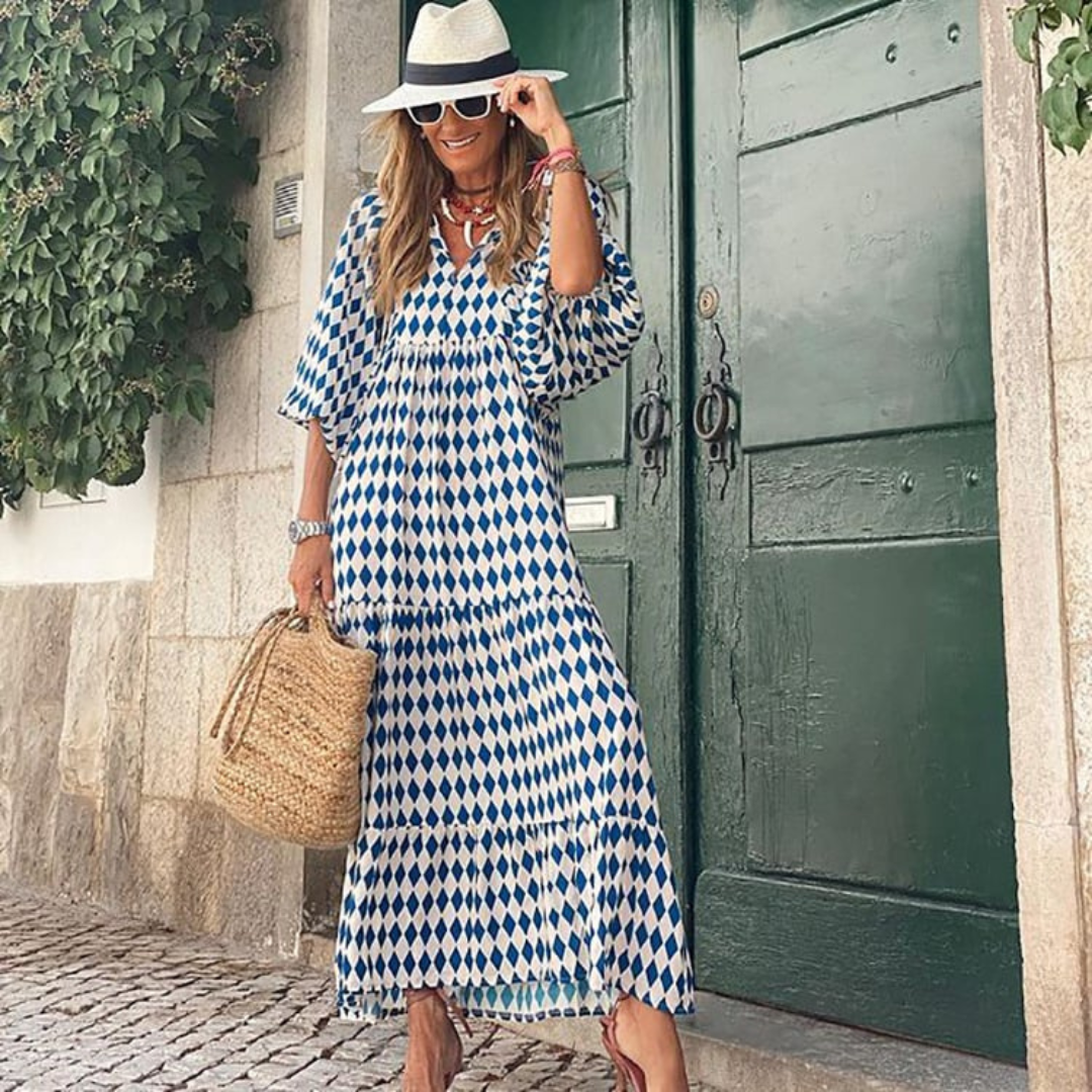 Sienna | Effortless Women's Boho Printed Maxi Dress