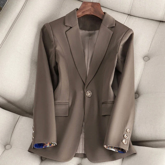 Sienna | Women's Single Button Notch Lapel Tailored Blazer