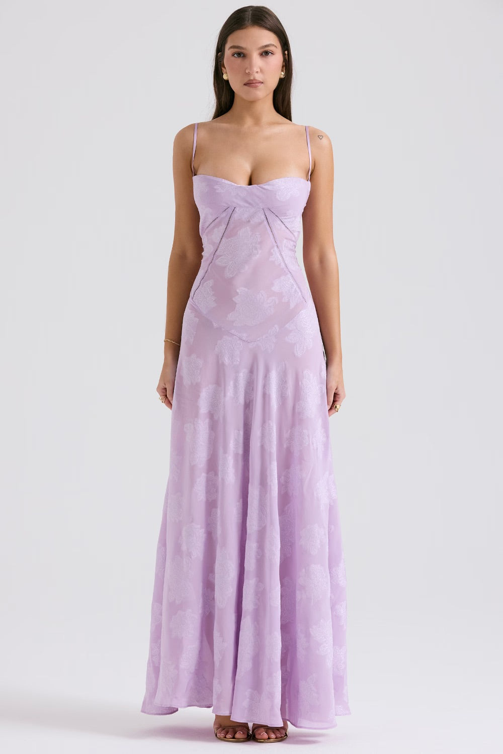 Sofia | Elegant Women's Floral Wedding Guest Maxi Dress