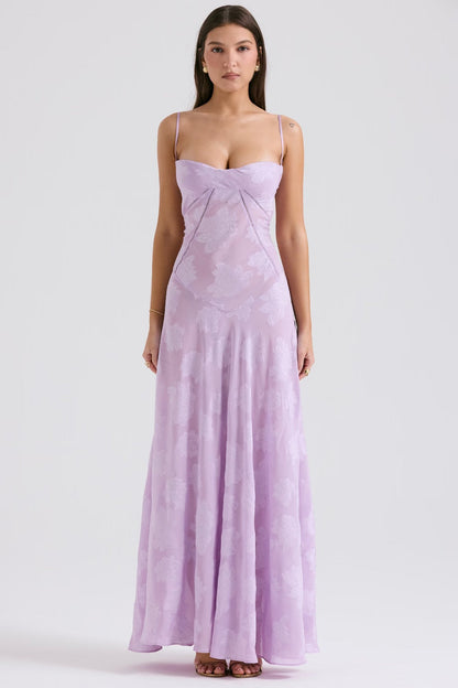 Sofia | Elegant Women's Floral Wedding Guest Maxi Dress