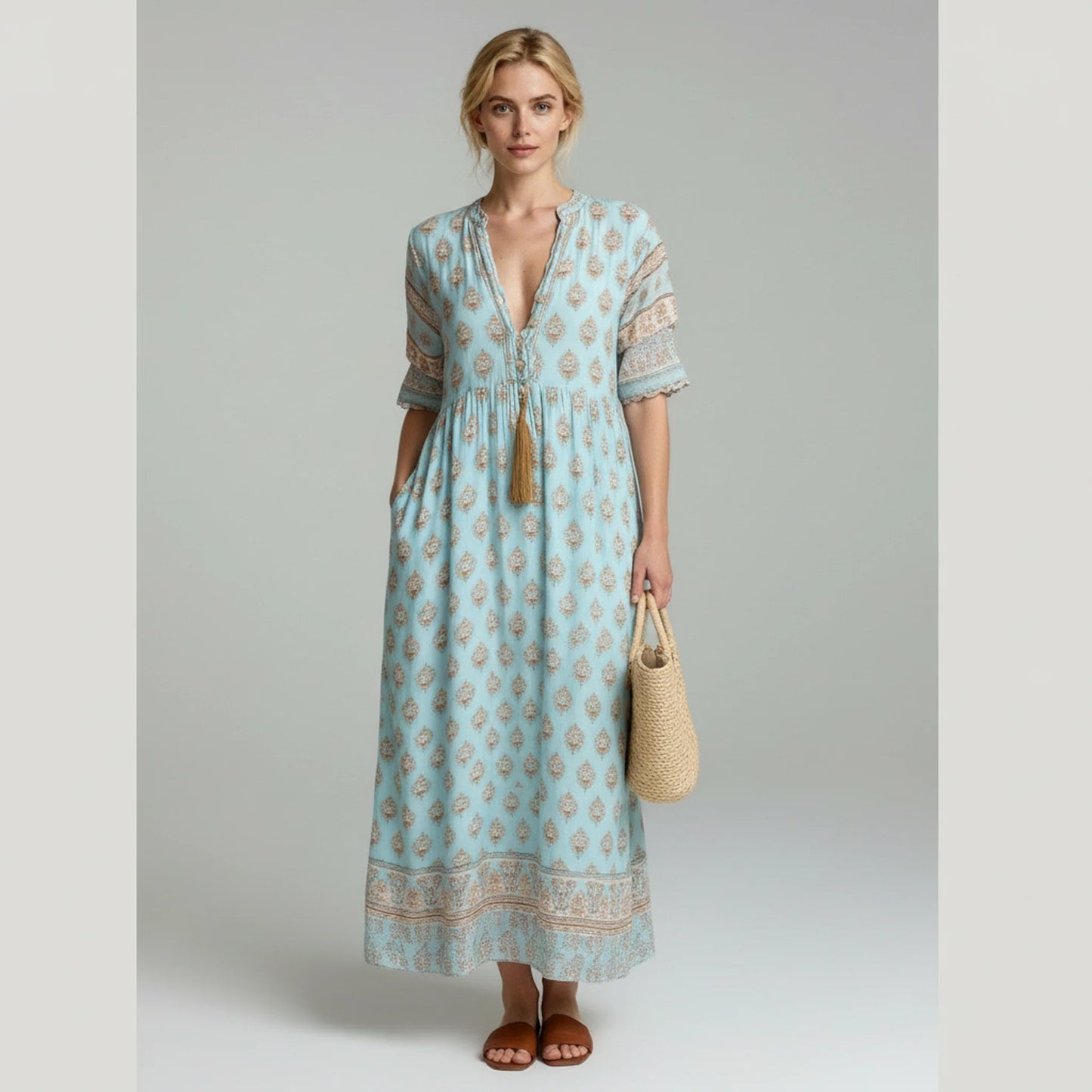Zayla | Women Maxi Dress Boho Casual Comfortable