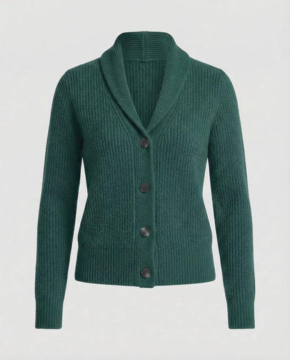 Beatrice cardigan in alternate colour, flat product shot